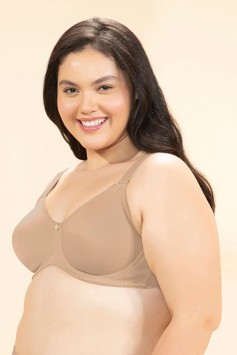 Hazelnut Delight Minimizer Non-Padded Wired Bra - Image 2