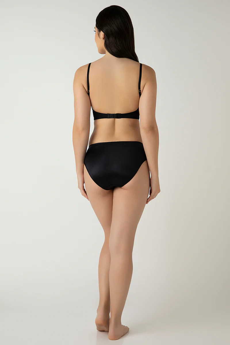 Femme Lace Padded Non-Wired Longline Bra - Image 13