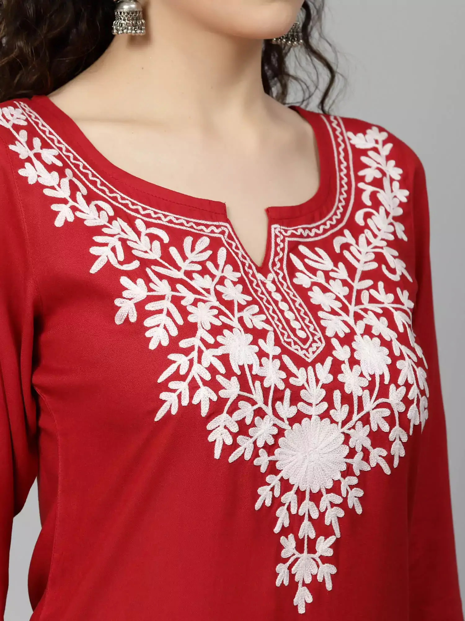Mehak Red Kurti - Image 2