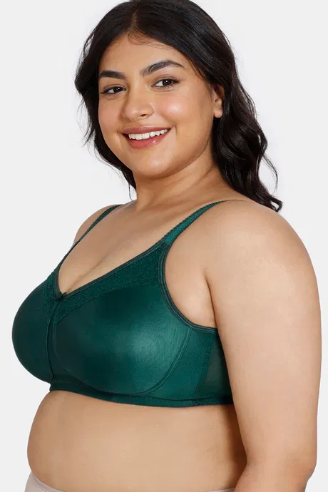 True Curv Double Layered Non Wired Full Coverage Minimiser Bra - Image 2